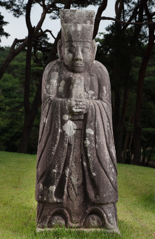 제4대 세종과 소헌왕후 영릉의 동측 문석인, 1469년 재조성